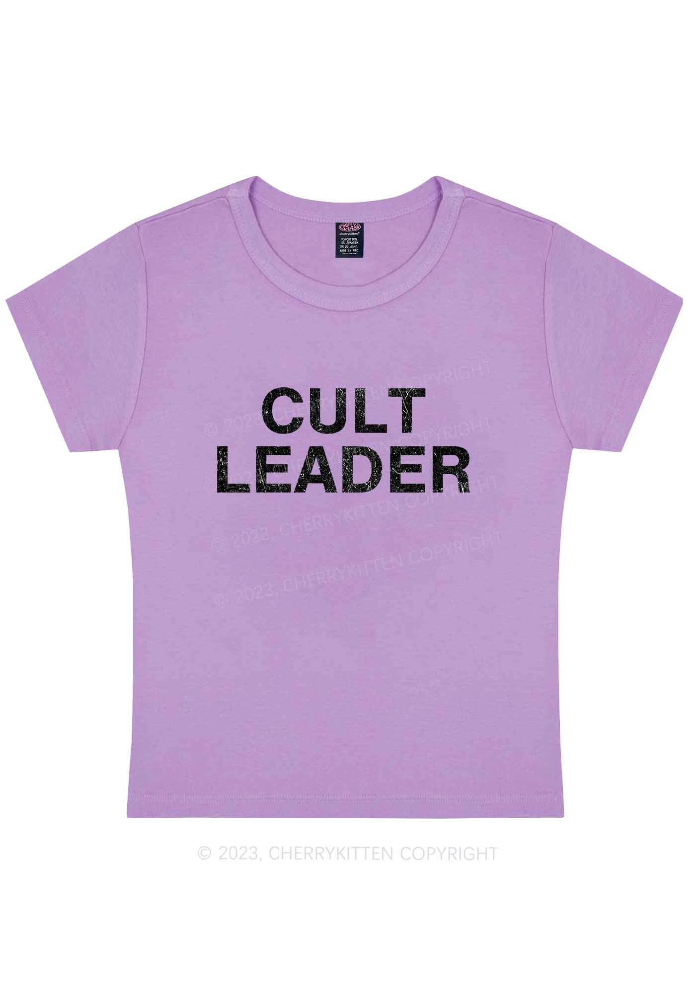 Cut Leader Y2K Baby Tee Cherrykitten