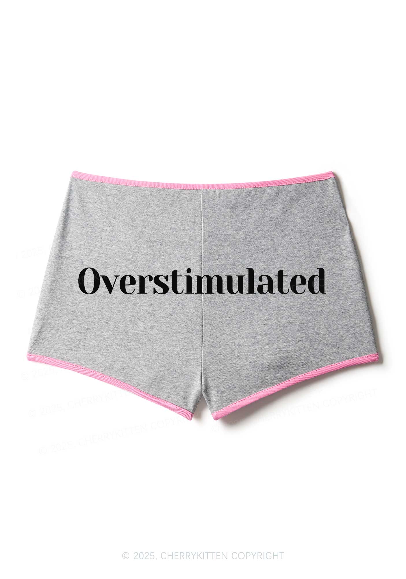 Overstimulated Y2K Booty Shorts Cherrykitten