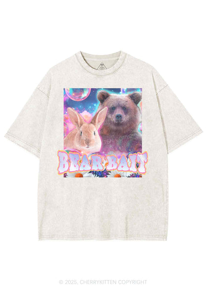 Bear Bait Pride Y2K Shirts Washed Tee Cherrykitten