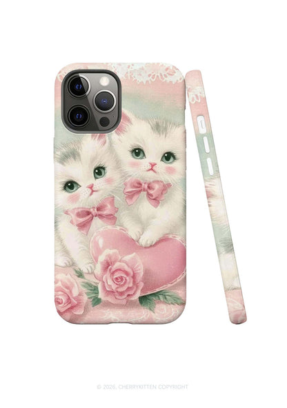 Rose Kitties Y2K Phone Case Cherrykitten