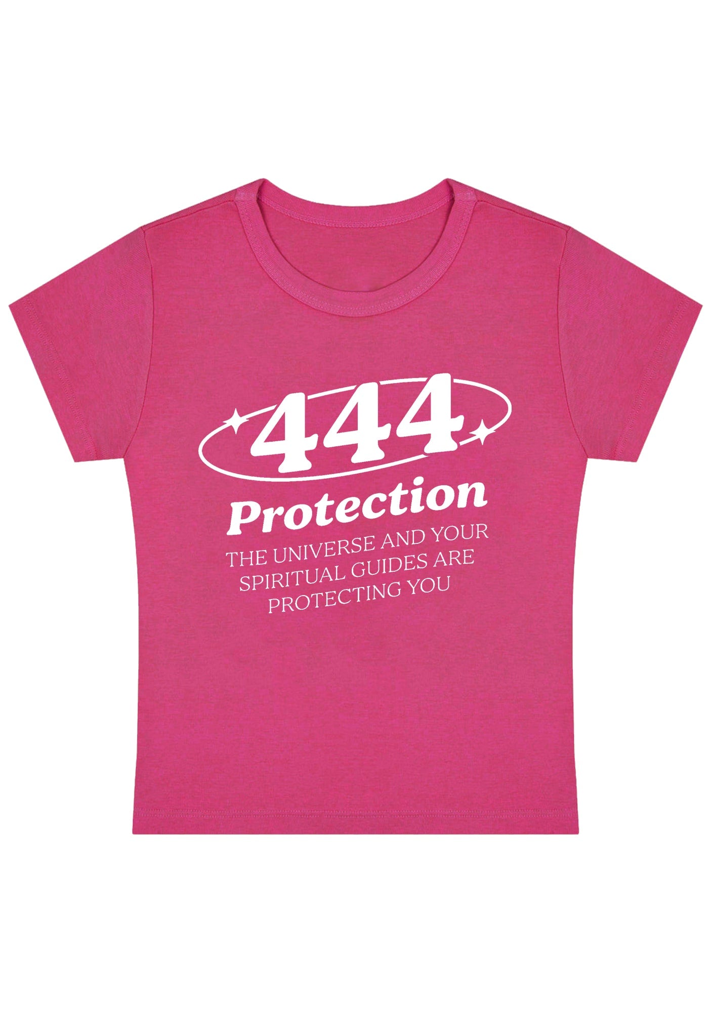 444 Protection Y2K Baby Tee