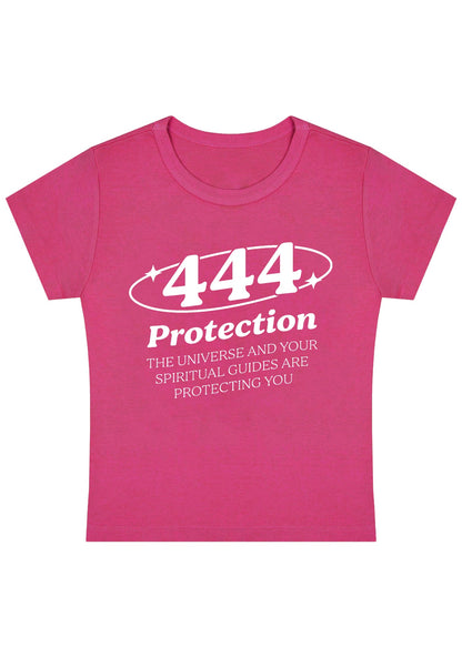 444 Protection Y2K Baby Tee