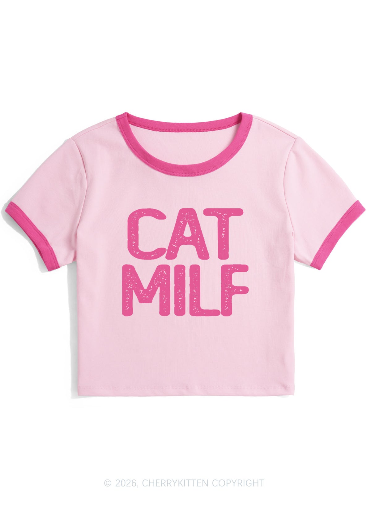 Cat Mxxf Y2K Ringer Tee Cherrykitten