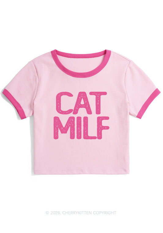 Cat Mxxf Y2K Ringer Tee Cherrykitten