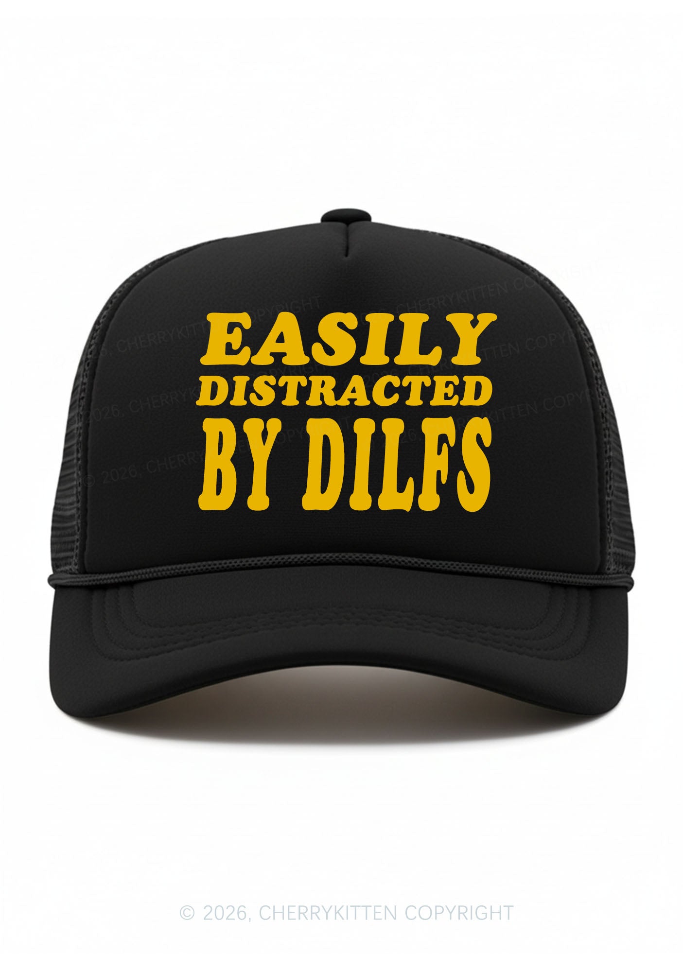 Easily Distracted By Dxxfs Y2K Trucker Hat Cherrykitten