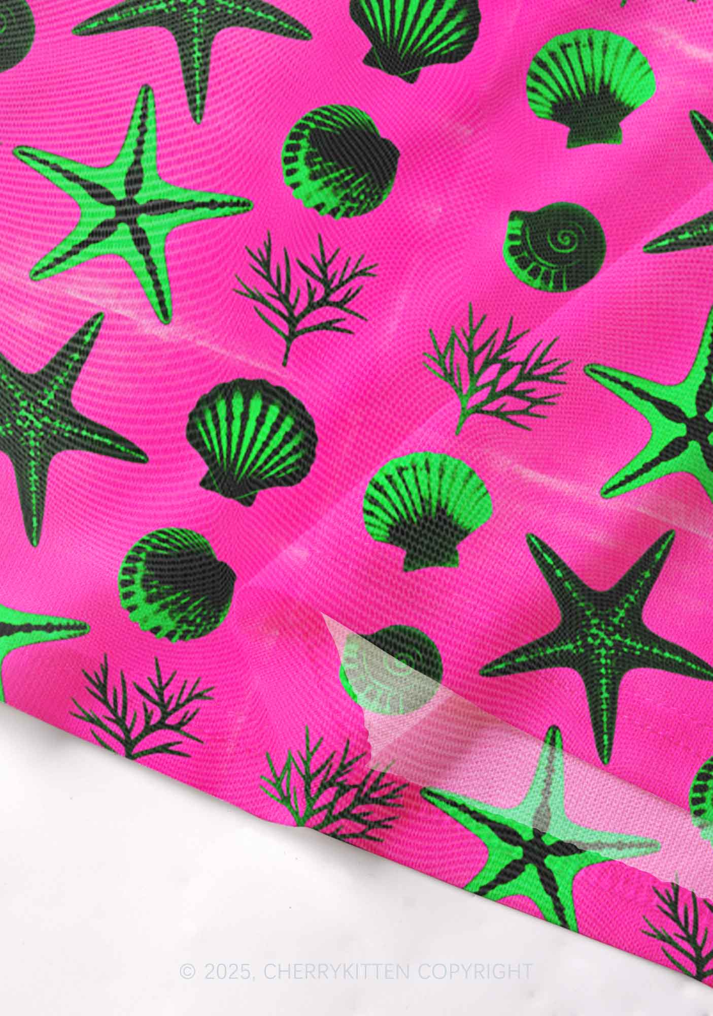 Sea Animals Y2K Mesh Cami Tank Cherrykitten