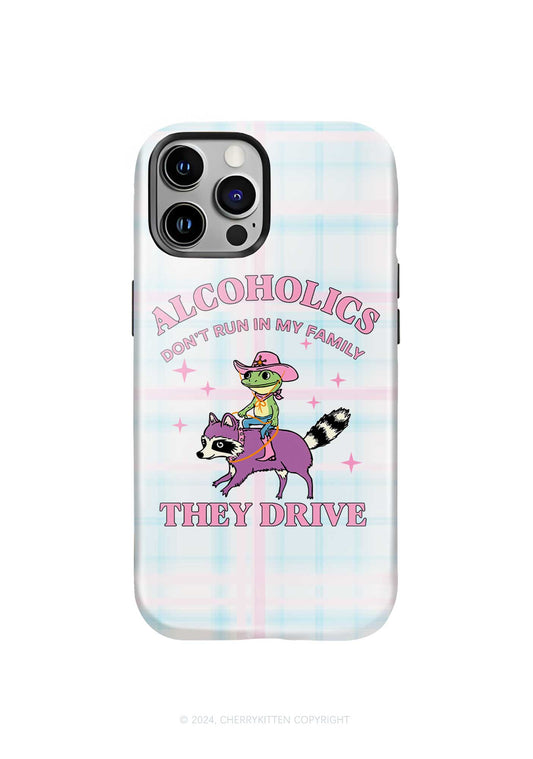 Alcoholics Drive Y2K Phone Case Cherrykitten