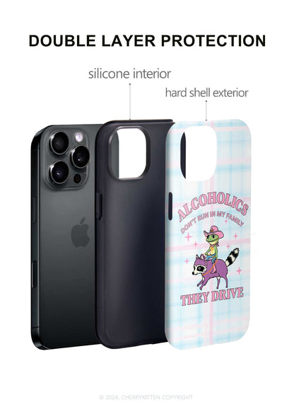 Alcoholics Drive Y2K Phone Case Cherrykitten