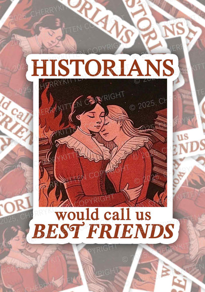 Call Us Best Friends Pride 1Pc Y2K Sticker Cherrykitten