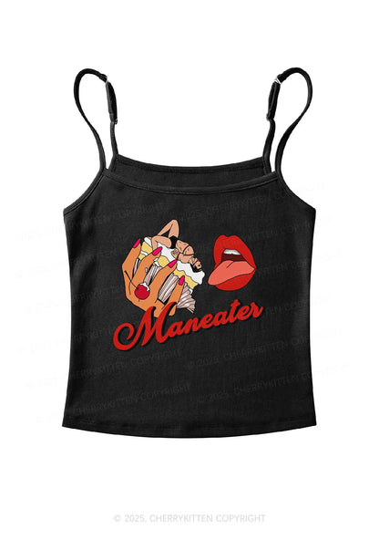 Maneater Mouth Y2K Spaghetti Strap Cami Cherrykitten