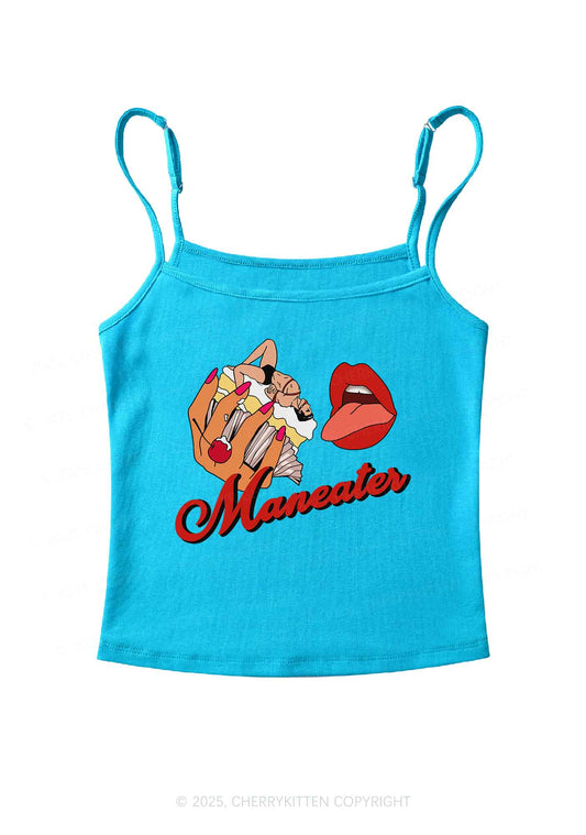 Maneater Mouth Y2K Spaghetti Strap Cami Cherrykitten