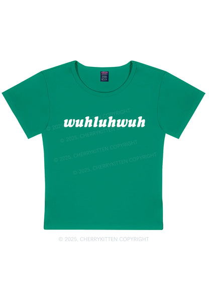 Wuhluhwuh Pride Y2K Baby Tee Cherrykitten
