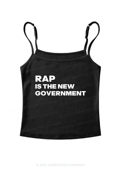 Rap Government Y2K Spaghetti Strap Cami Cherrykitten