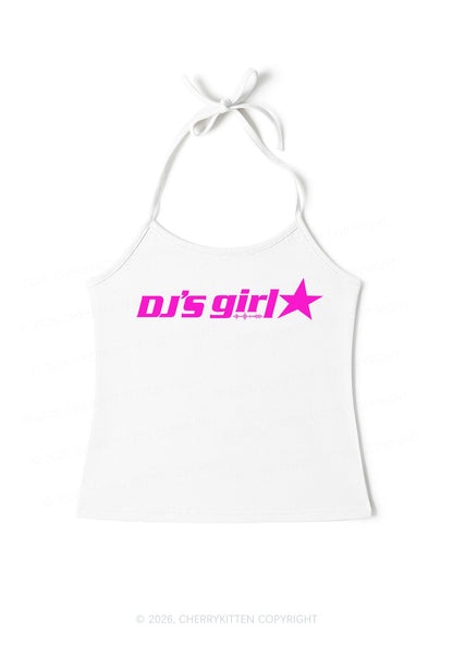 DJs Girl Y2K Halter Neck Cami Cherrykitten