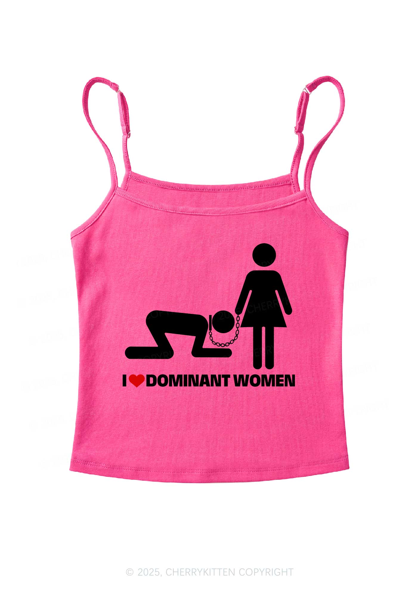 Love D Women Pride Y2K Spaghetti Strap Cami Cherrykitten