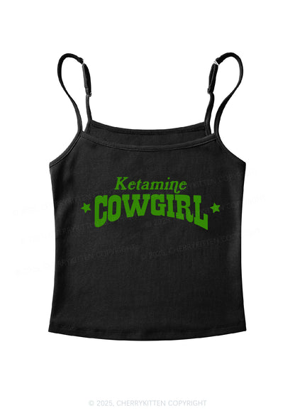 K Star Cowgirl Y2K Spaghetti Strap Cami Cherrykitte