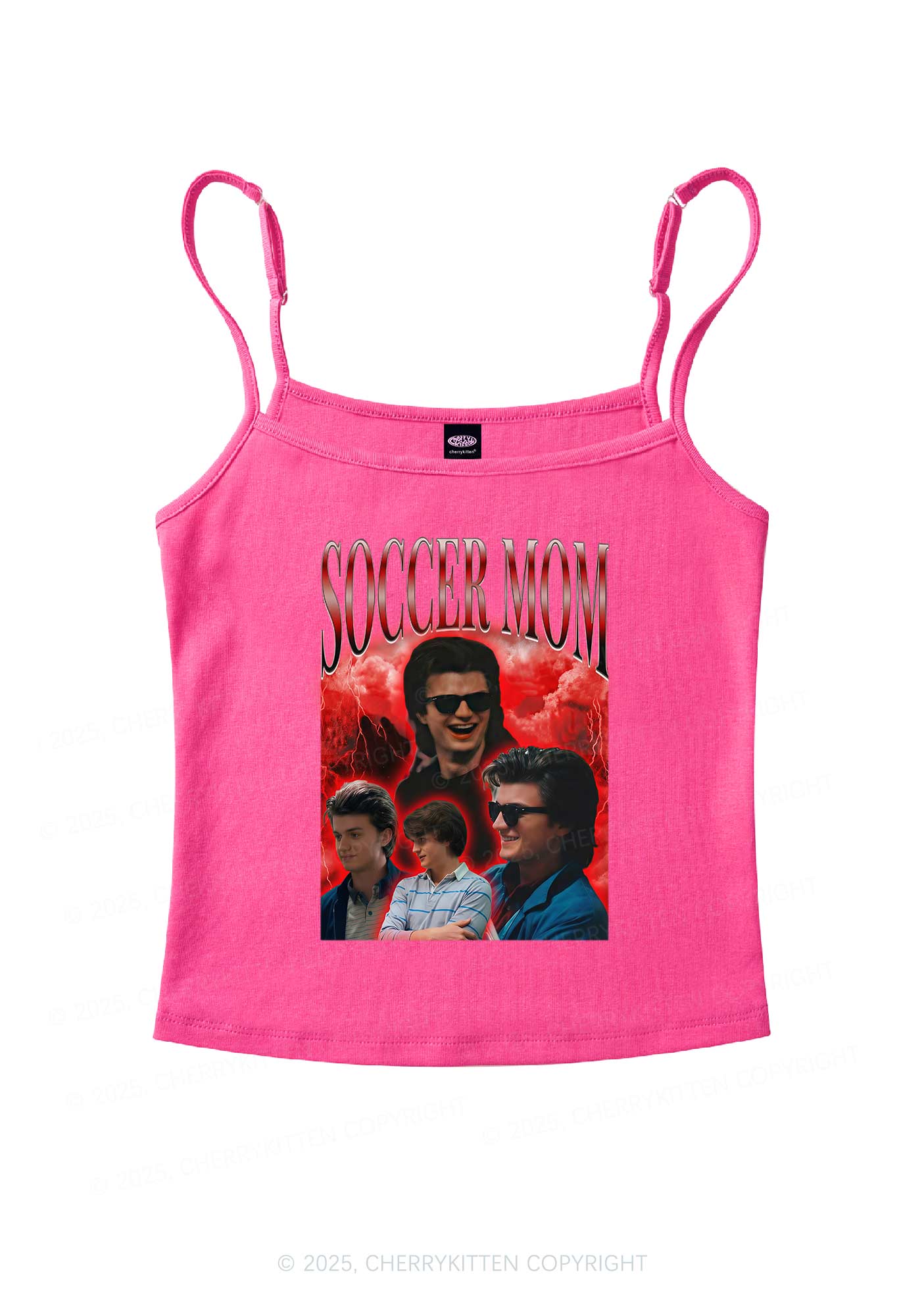 Soccer Mom Y2K Spaghetti Strap Cami Cherrykitten