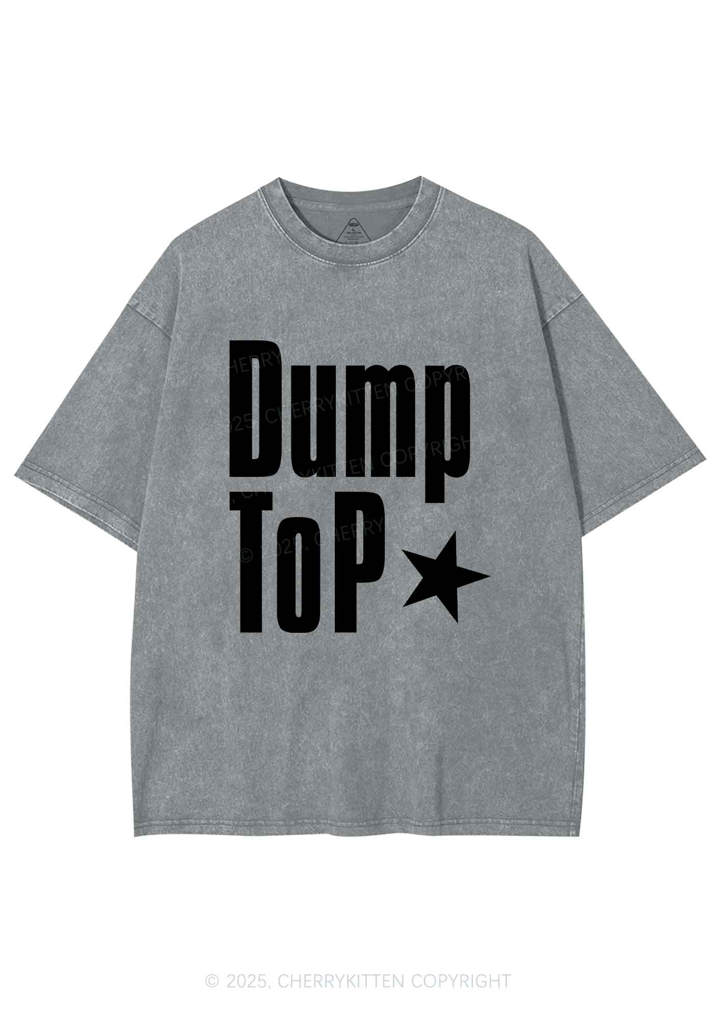 Dump Top Pride Y2K Shirts Washed Tee Cherrykitten