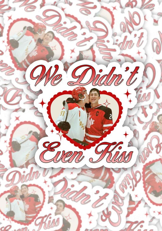 We Didnt Even Kiss HR 1pc Y2K Sticker Cherrykitten