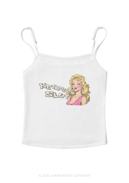K Slxt Y2K Spaghetti Strap Cami Cherrykitten
