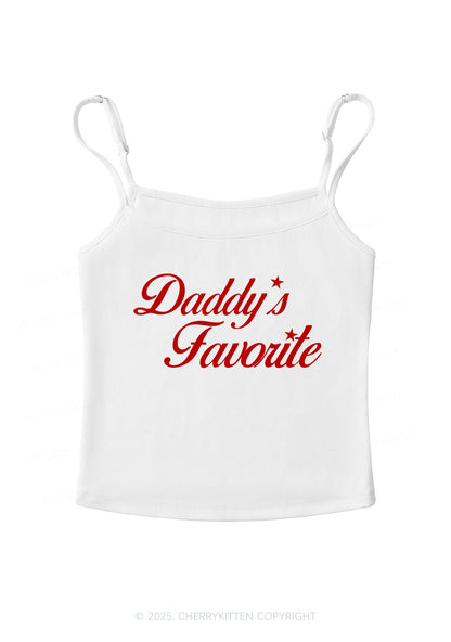 Daddys Favorite Y2K Spaghetti Strap Cami Cherrykitten
