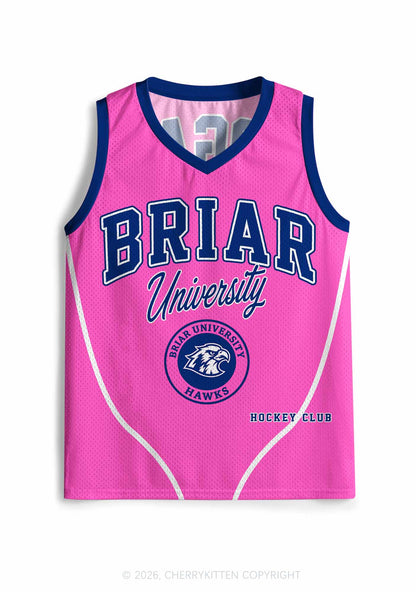 Pink Hockey Team JL Y2K Sport Jersey Tank Cherrykitten
