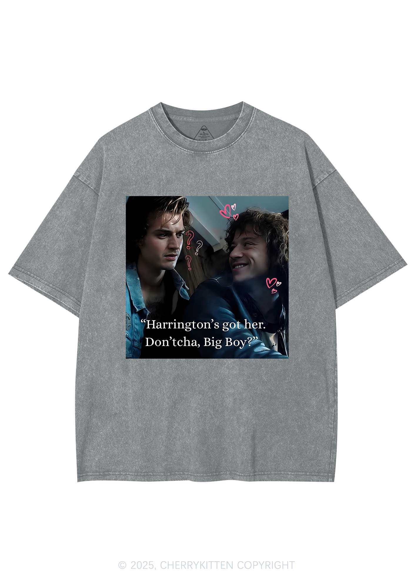 Big Boy Got Her Y2K Shirts Washed Tee Cherrykitten