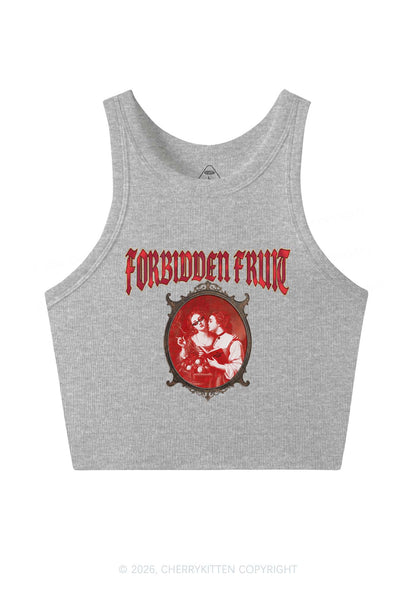 Forbidden Fruit Pride Y2K Crop Tank Top Cherrykitten