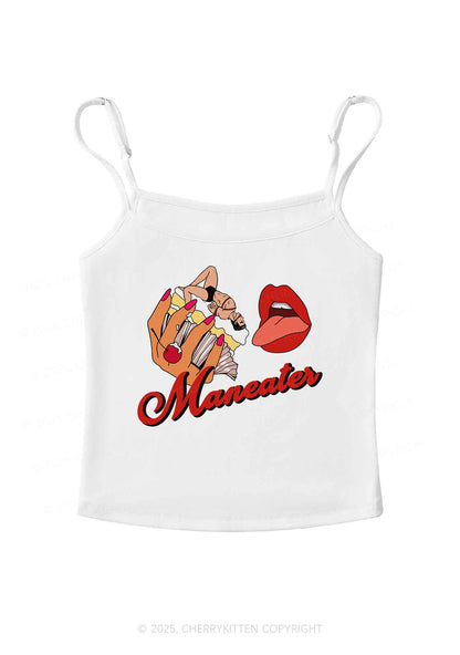 Maneater Mouth Y2K Spaghetti Strap Cami Cherrykitten