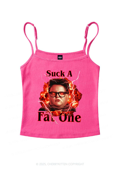 Suck A Fat One Y2K Spaghetti Strap Cami Cherrykitten