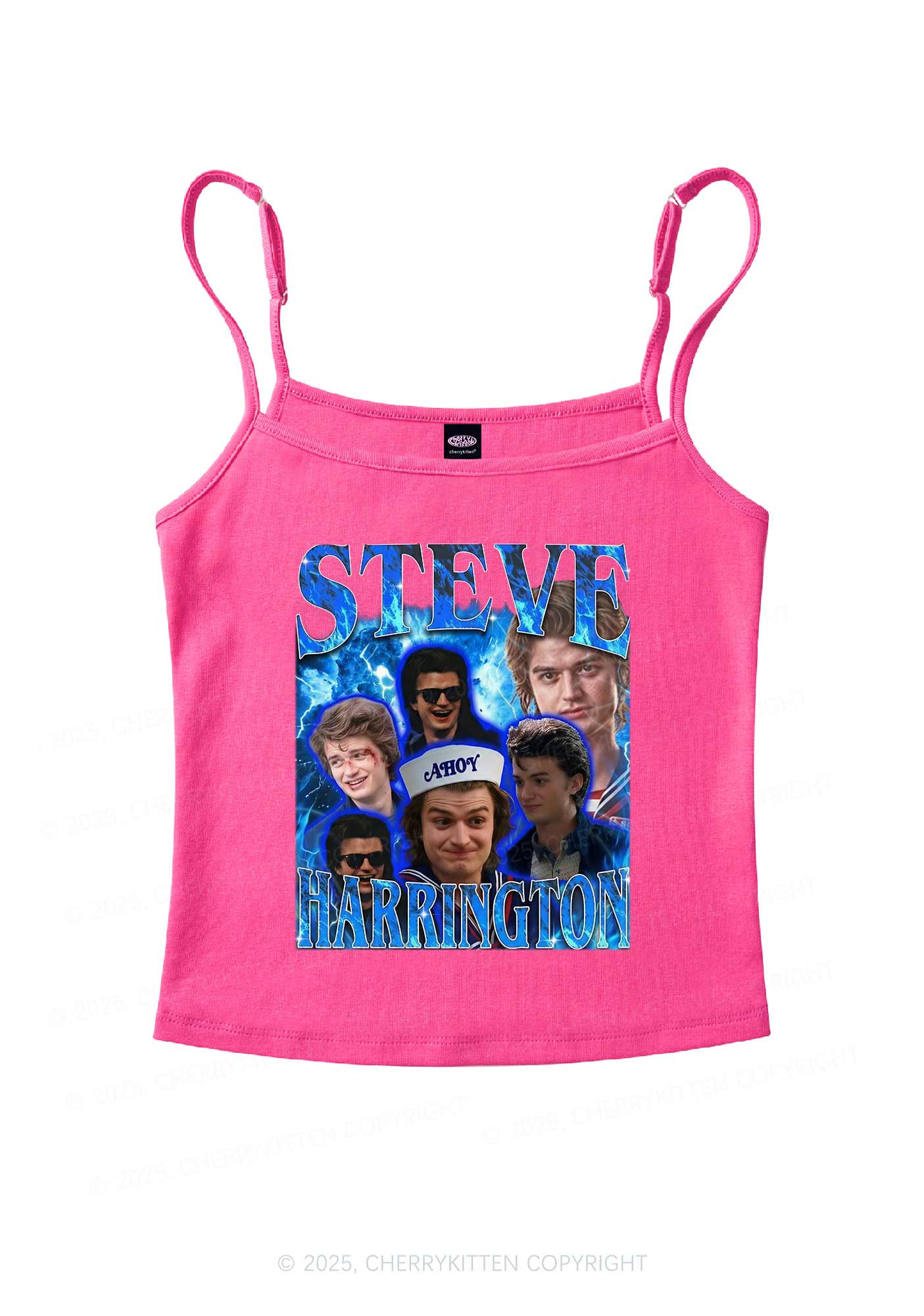 SH Blue Blaze Y2K Spaghetti Strap Cami Cherrykitten