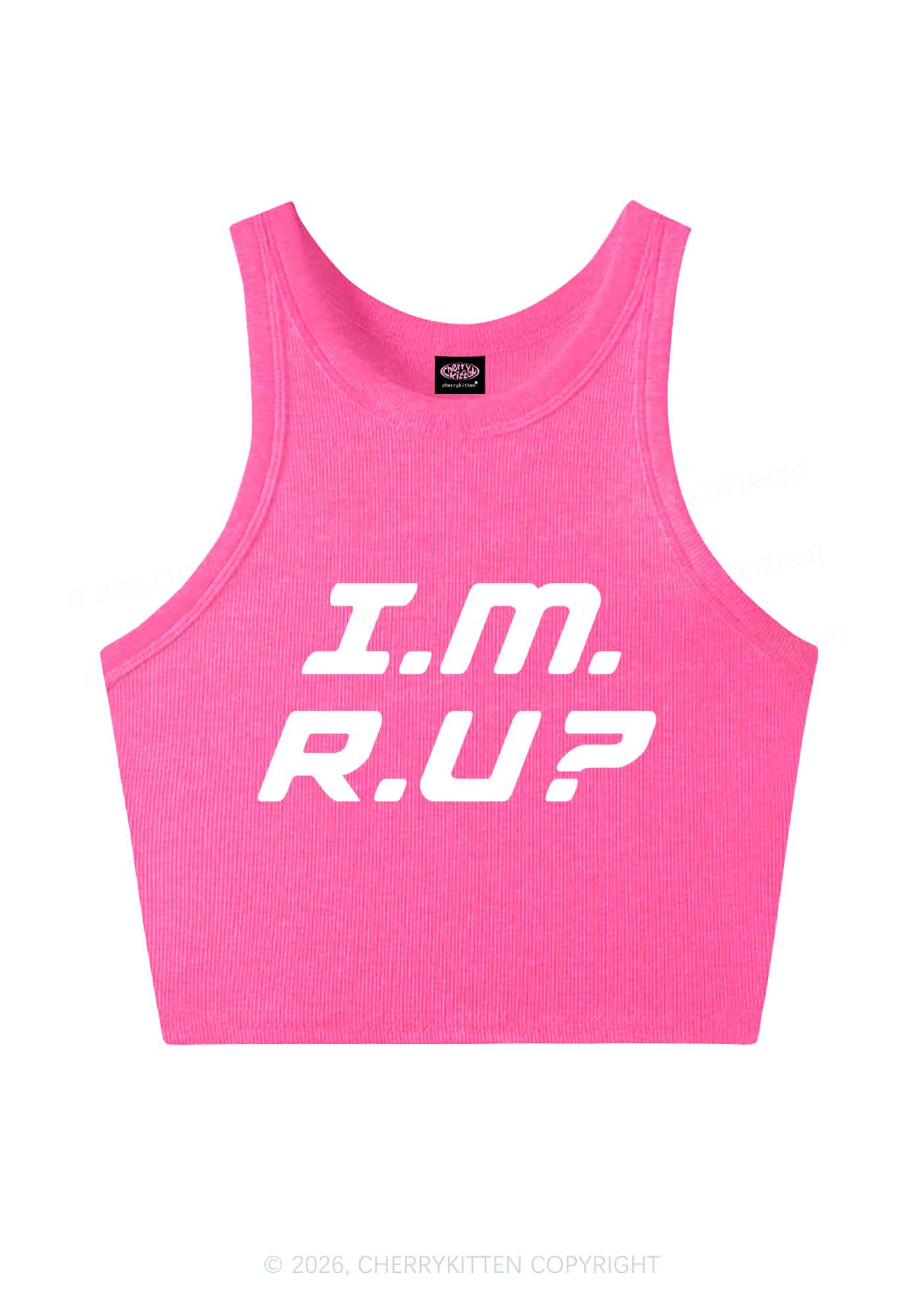 Im Ru Pride Y2K Crop Tank Top Cherrykitten