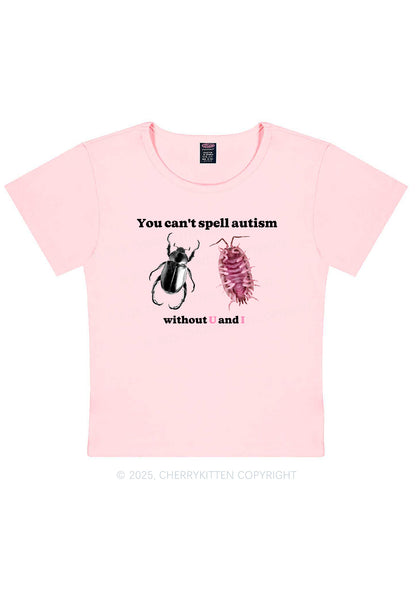 Autism Insect Y2K Baby Tee Cherrykitten
