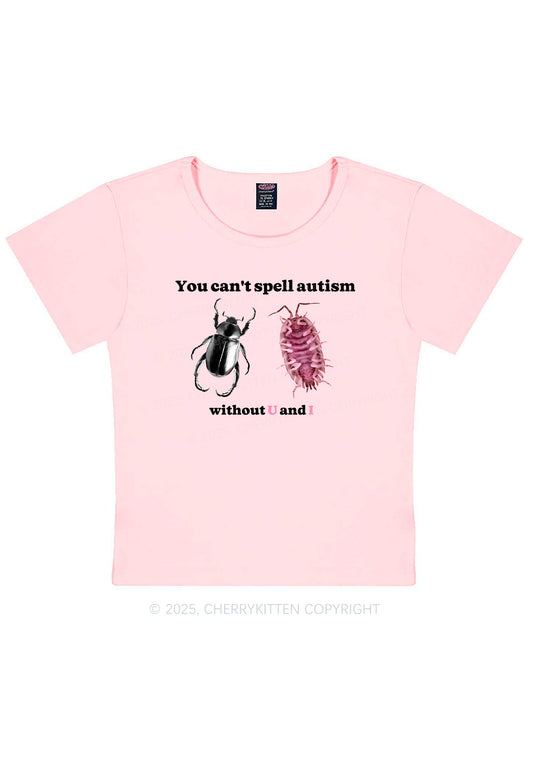 Autism Insect Y2K Baby Tee Cherrykitten