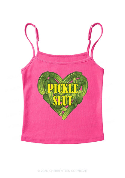 Pickle Slxt Valentine's Day Y2K Spaghetti Strap Cami Cherrykitten