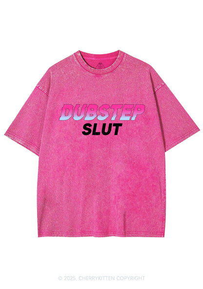 Dubstep Slxt Y2K Shirts Washed Tee Cherrykitten