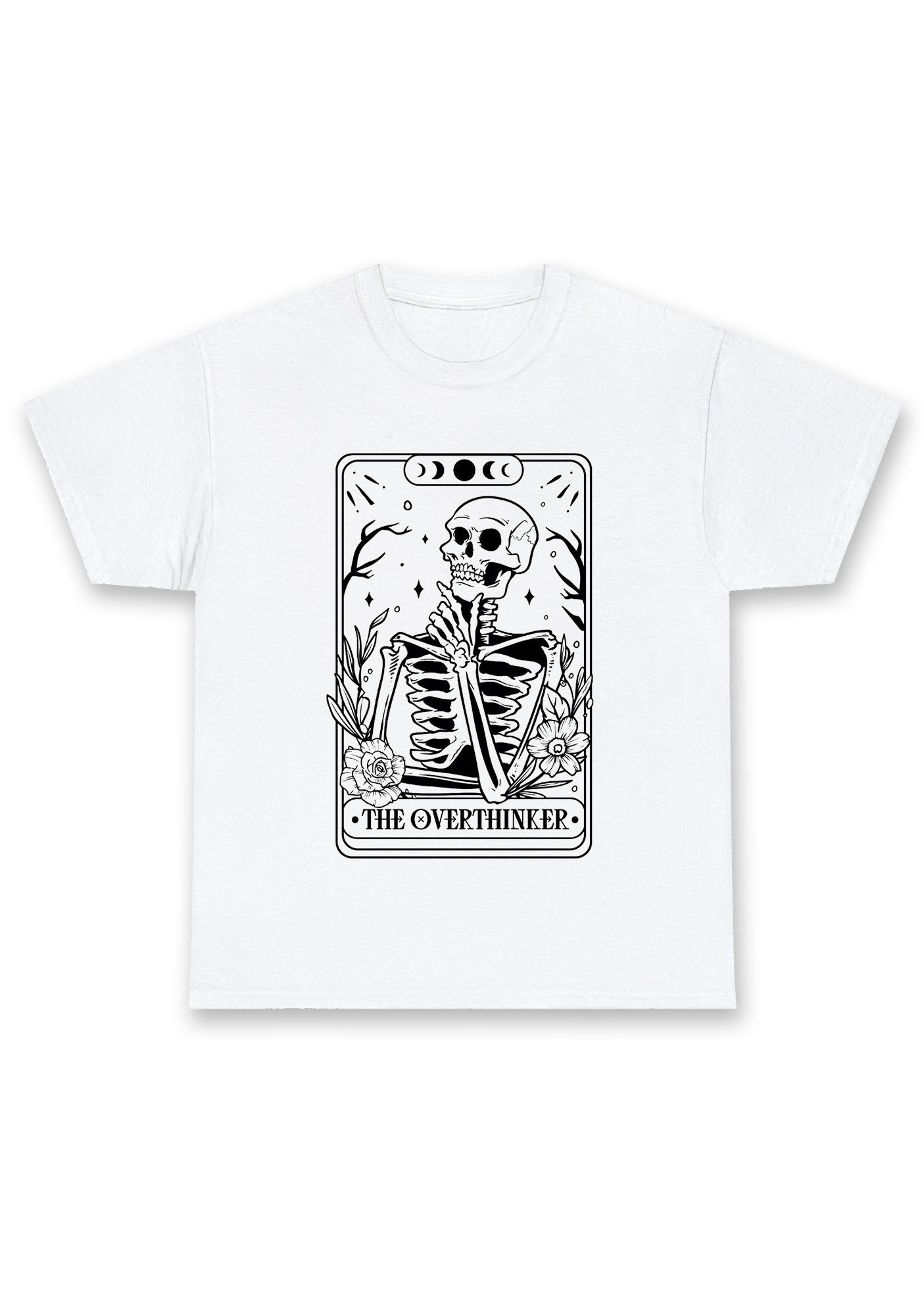 The Overthinker Skeleton Chunky Shirt