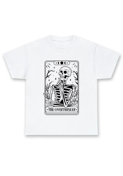 The Overthinker Skeleton Chunky Shirt