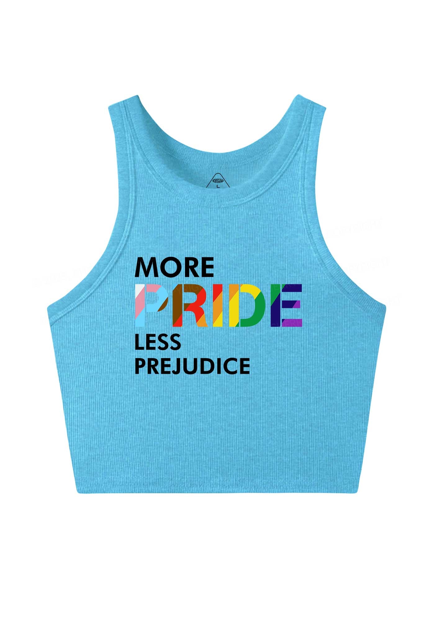More Pride Less Prejudice Y2K Crop Tank Top Cherrykitten