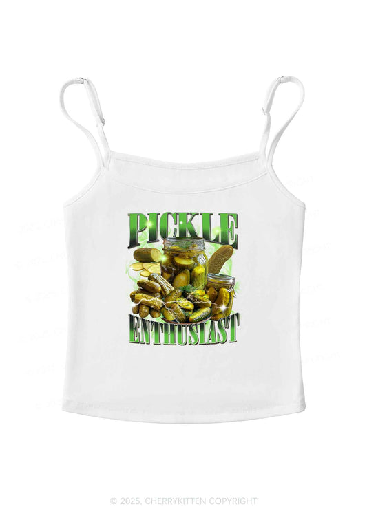 Pickle Enthusiast Y2K Spaghetti Strap Cami Cherrykitten