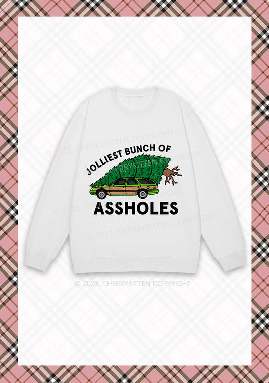 Jolliest Brunch Christmas Y2K Sweatshirt Cherrykitten