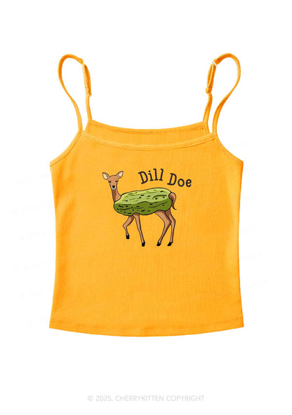 Dill Doe Y2K Spaghetti Strap Cami Cherrykitten