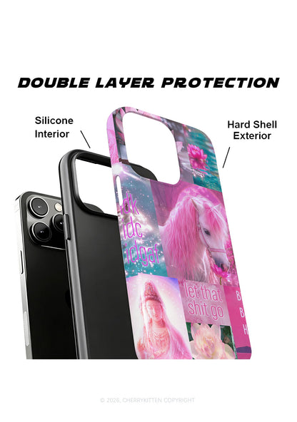 Pink Unicorn Collage Art Y2K Phone Case Cherrykitten