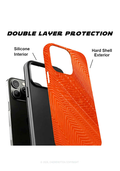Salmon Meat Texture Y2K Phone Case Cherrykitten