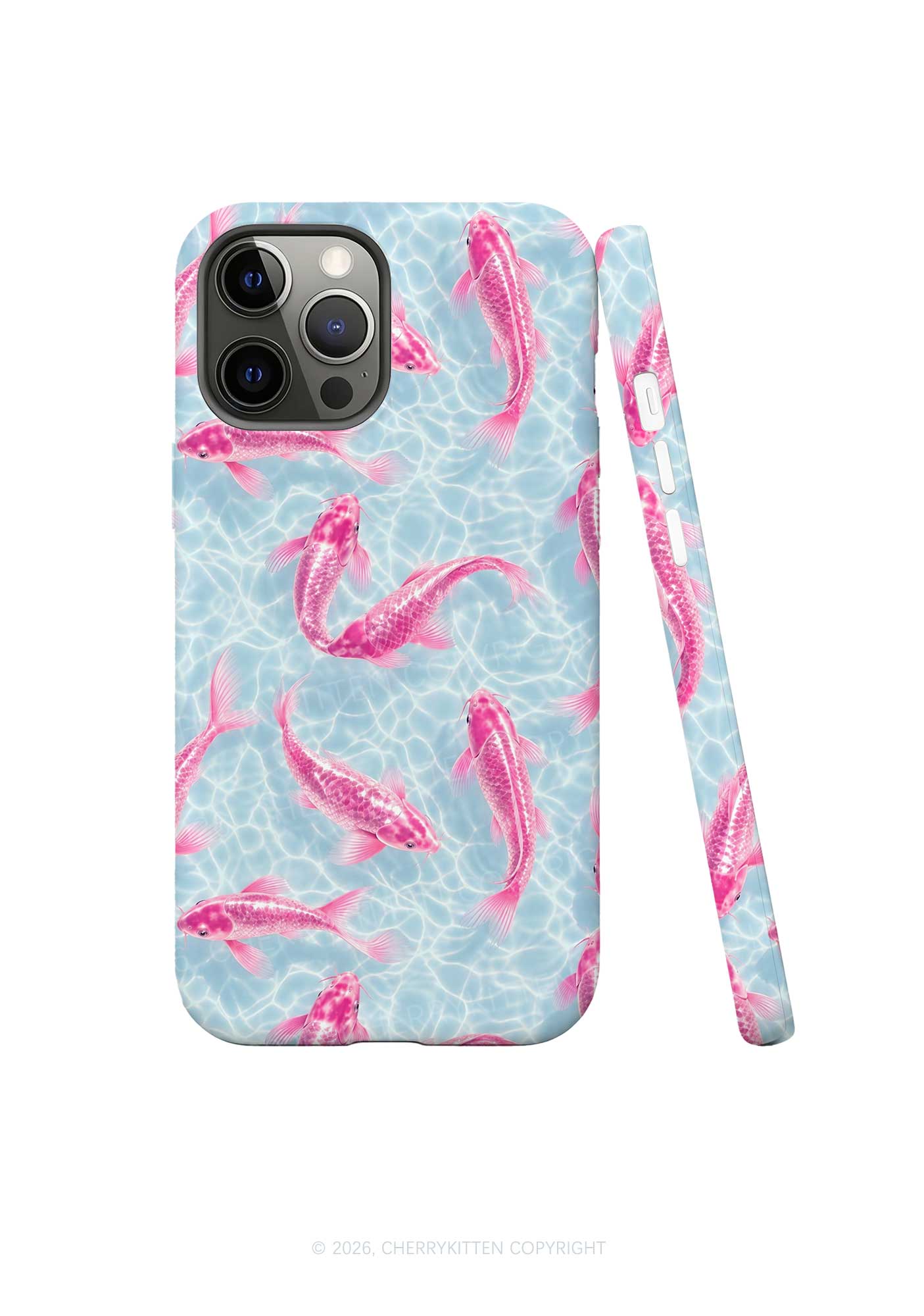 Pink Koi Fish Y2K Phone Case Cherrykitten