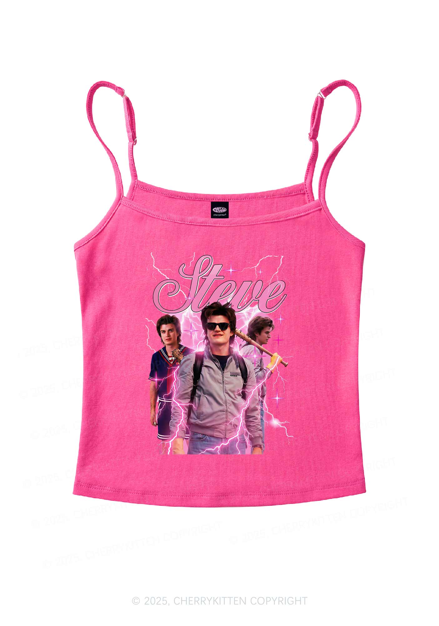 SH Pastel Spark Y2K Spaghetti Strap Cami Cherrykitten