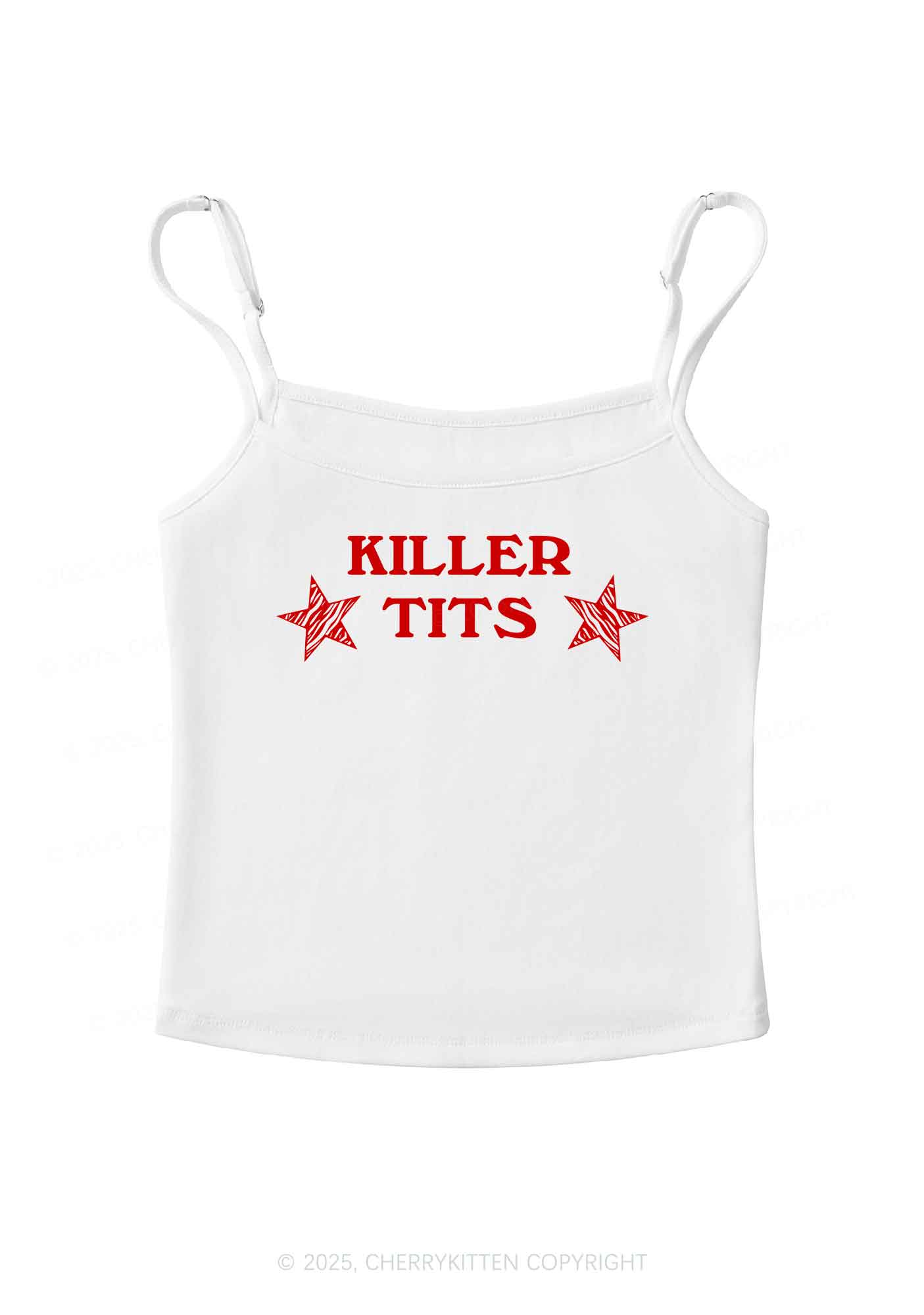Killer Txts Y2K Spaghetti Strap Cami Cherrykitten