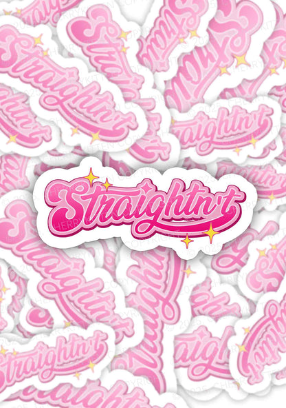 Straightnt Pride 1Pc Y2K Sticker Cherrykitten