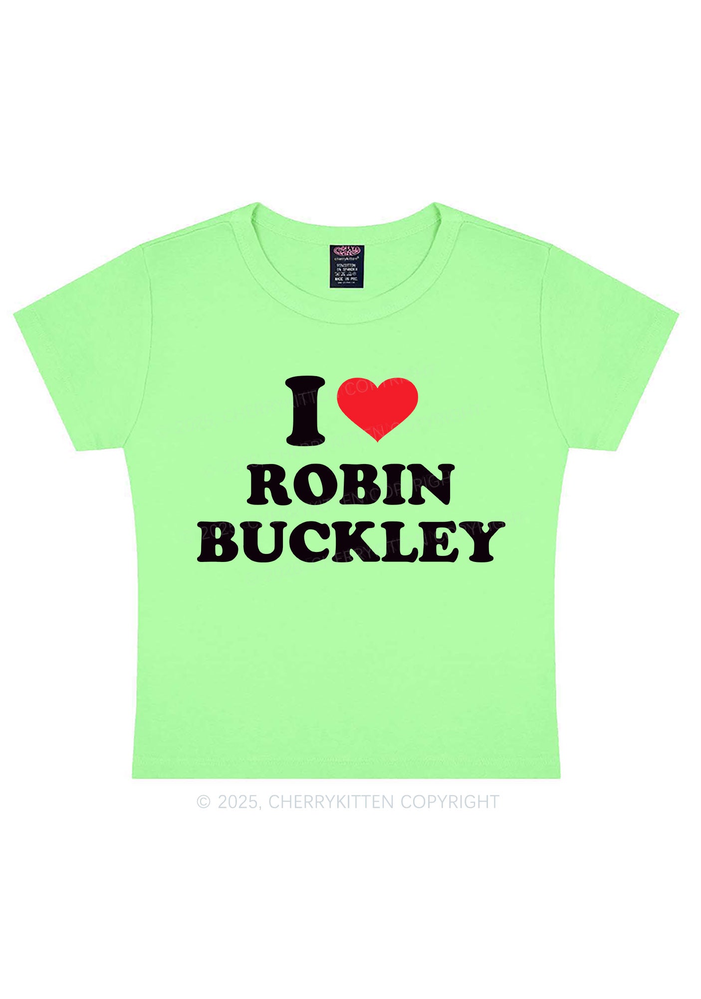 I Love RB Pride Y2K Baby Tee Cherrykitten