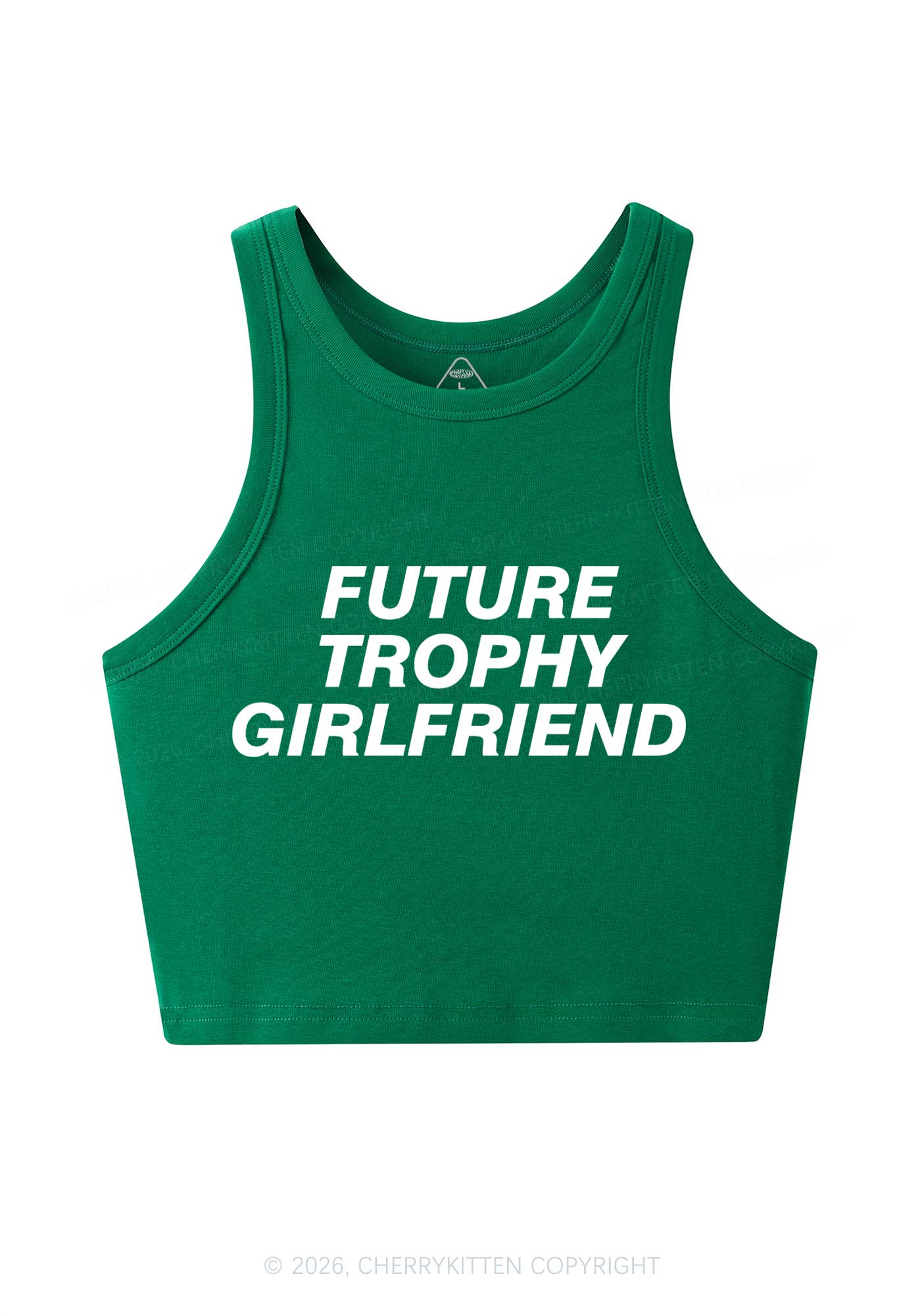 Future Trophy Girlfriend Y2K Crop Tank Top Cherrykitten